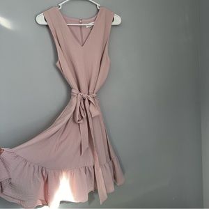 Blush Pink Calvin Klein Spring Dress